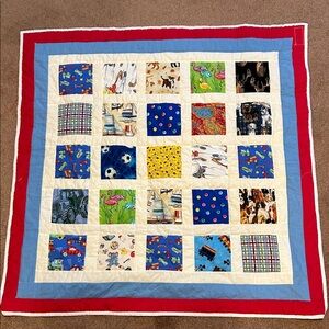 Children’s handmade Patchwork Quilt. 36”x48”